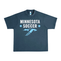 Midnight Navy Minnesota Soccer Fan Gear  FC , United T Urban Heavy Tee - longCreatives