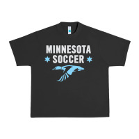 Pigment Black Minnesota Soccer Fan Gear  FC , United T Urban Heavy Tee - longCreatives