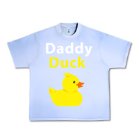 Grape Ice Funny Daddy Duck Rubber Duck Urban Heavy Tee - longCreatives