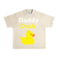 Sandshell Funny Daddy Duck Rubber Duck Urban Heavy Tee - longCreatives