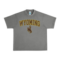 Tornado Womens Wyoming Cowboys Apparel Fan Favorite Arch Urban Heavy Tee - longCreatives