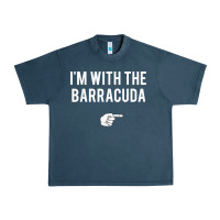 Midnight Navy I_m With Barracuda Halloween Costume Party Matching Urban Heavy Tee - longCreatives