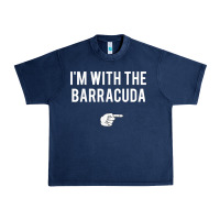 Navy I_m With Barracuda Halloween Costume Party Matching Urban Heavy Tee - longCreatives