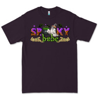 Plum spooky babe halloween Premium Tee - NancyCooperArtShop