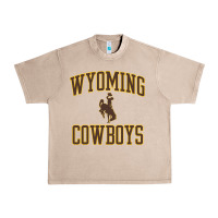 French Oak Wyoming Cowboys Men's Apparel Gameday Arch Over Cowboys Sweat Urban Heavy Tee - longCreatives
