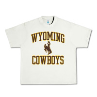 Pistachio Wyoming Cowboys Men's Apparel Gameday Arch Over Cowboys Sweat Urban Heavy Tee - longCreatives
