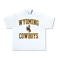 White Wyoming Cowboys Men's Apparel Gameday Arch Over Cowboys Sweat Urban Heavy Tee - longCreatives