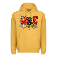 Mustard onederful wonderful ladybug Premium Hoodie - LillyAllenDesigns