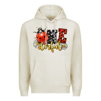 Oatmeal Heather onederful wonderful ladybug Premium Hoodie - LillyAllenDesigns