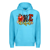 Ocean Blue onederful wonderful ladybug Premium Hoodie - LillyAllenDesigns