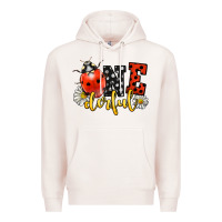 Pale Pink onederful wonderful ladybug Premium Hoodie - LillyAllenDesigns