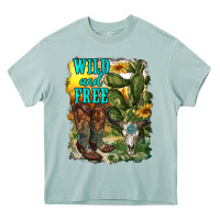 Arona wild and free cowgirl boots Heavy Core Tee - RanaPortraitStore