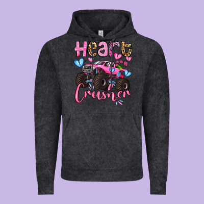 Heart Crusher Olivia Vintage Hoodie Designed By Oliviacreatesart