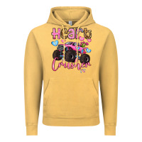 Vintage Mustard heart crusher olivia Vintage Hoodie - OliviaCreatesArt