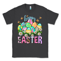 Smoke Happy Easter with eggs Easter Day Classic Tee - HowdyJamesFarm