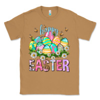 Toasted Coconut Happy Easter with eggs Easter Day Classic Tee - HowdyJamesFarm