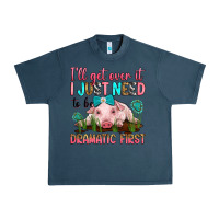 Midnight Navy i'll get over it i just need to be dramatic first Urban Heavy Tee - RanaPortraitStore
