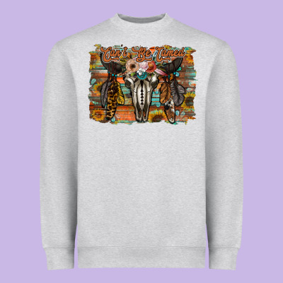Cant Be Tamed Heavyweight Sweatshirt Designed By Racoondesign