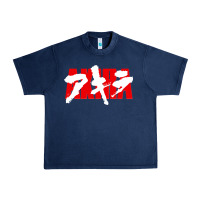 Navy Akira Movie Classic Urban Heavy Tee - longCreatives