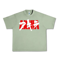 Oil Green Akira Movie Classic Urban Heavy Tee - longCreatives