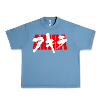 Pebble Blue Akira Movie Classic Urban Heavy Tee - longCreatives