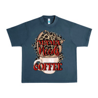 Midnight Navy Mama needs coffee Mother's Day Urban Heavy Tee - CowGirlArtShop