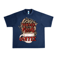 Navy Mama needs coffee Mother's Day Urban Heavy Tee - CowGirlArtShop