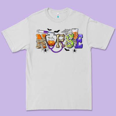 Halloween Nurse Premium Tee Designed By Texasbilliewilder
