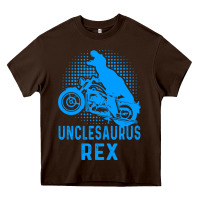 Chocolate Brown unclesaurus rex Heavy Core Tee - Bettercallsaul