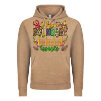 Vintage Coffee ı have boundary issues mardi gras olivia Vintage Hoodie - OliviaCreatesArt