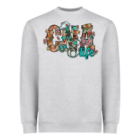 Heather Grey cna life Heavyweight Sweatshirt - RacoonDesign