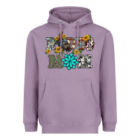 Lavender western rodeo bullfighter mom turquoise gemstones  sunflowers Heavyweight Hoodie - BarkalooDesign