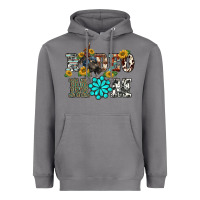 Storm western rodeo bullfighter mom turquoise gemstones  sunflowers Heavyweight Hoodie - BarkalooDesign