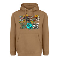 Toasted Coconut western rodeo bullfighter mom turquoise gemstones  sunflowers Heavyweight Hoodie - BarkalooDesign