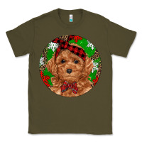 Army Green Christmas Toy Poodle Classic Tee - RanaPortraitStore