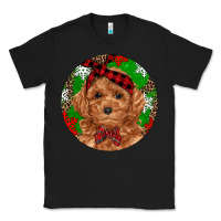 Black Christmas Toy Poodle Classic Tee - RanaPortraitStore