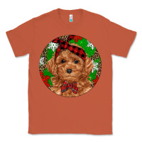 Copper Christmas Toy Poodle Classic Tee - RanaPortraitStore