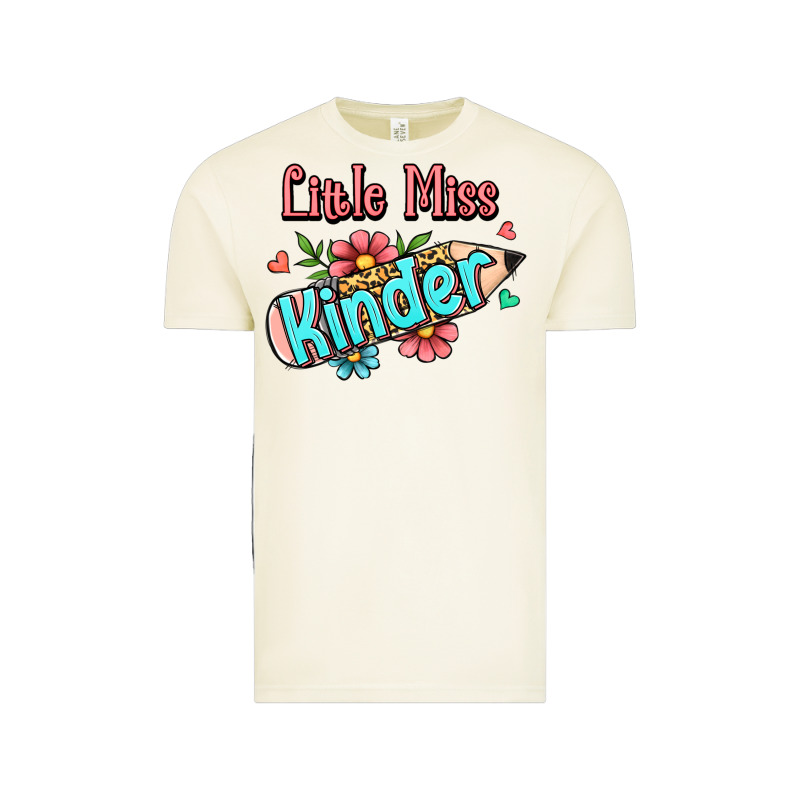 Little Miss Kindergarten Vintage Tee by Jasminsmagicworld | Teevron