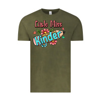 Vintage Olive little miss kindergarten Vintage Tee - Jasminsmagicworld