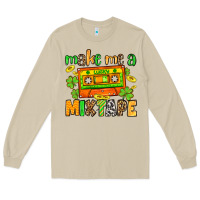 Mushroom Make me a mixtape St. Patrick's Day Long Sleeve Tee - OliviaCreatesArt