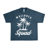 Midnight Navy Mallorca Squad Beach Summer Surfing Swimming Travel Vacation Urban Heavy Tee - longCreatives