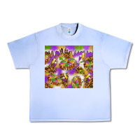 Grape Ice Mardi Gras with king cake tumbler Urban Heavy Tee - HowdyJamesFarm