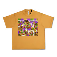 Peanut Butter Mardi Gras with king cake tumbler Urban Heavy Tee - HowdyJamesFarm