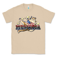 Mushroom Meowica cat 4th of july Classic Tee - HowdyJamesFarm
