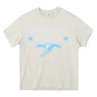 Cream Minnesota Soccer Fan Gear  FC , United T Heavy Core Tee - longCreatives