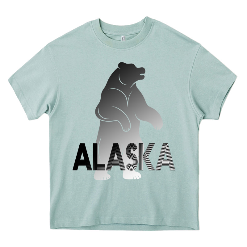 Alaska Bear Heavy Core Tee by Bettercallsaul | Teevron