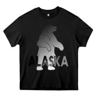 Black Alaska Bear Heavy Core Tee - Bettercallsaul