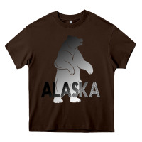 Chocolate Brown Alaska Bear Heavy Core Tee - Bettercallsaul