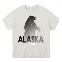 Cream Alaska Bear Heavy Core Tee - Bettercallsaul