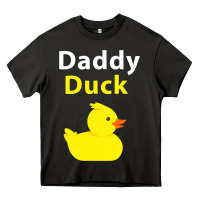 Asphalt Funny Daddy Duck Rubber Duck Heavy Core Tee - longCreatives